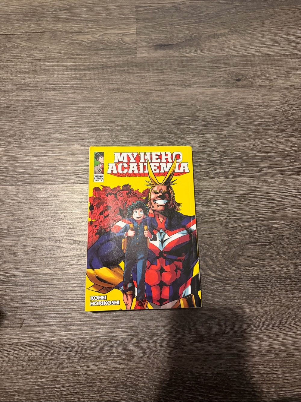 My Hero Academia Volume - Yellow Cover Manga (Green, Red)